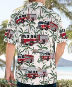 Massachusetts, Worcester Fire Department Hawaiian Shirt Summer Beach Gift Product Photo 4