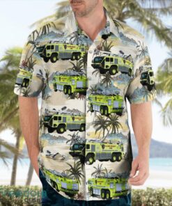 McCarran International Airport Clark County Fire Department Hawaiian Shirt Beach Shirt Summer Holiday Gift Product Photo 2