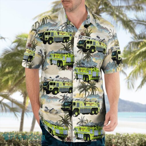 McCarran International Airport Clark County Fire Department Hawaiian Shirt Beach Shirt Summer Holiday Gift Product Photo 2