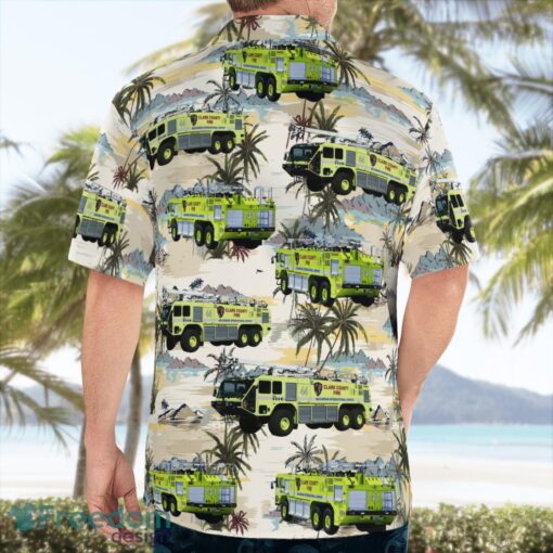 McCarran International Airport Clark County Fire Department Hawaiian Shirt Beach Shirt Summer Holiday Gift Product Photo 4