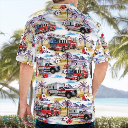 McConnelsville, Ohio, Malta-Mcconnelsville Fire Department Beach Hawaiian Shirt Product Photo 2