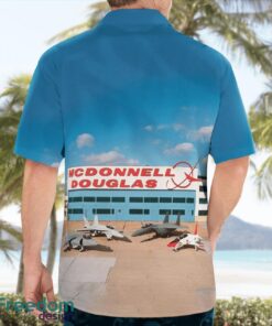 McDonnell Douglas Hawaiian Shirt Summer Beach Shirt Product Photo 2