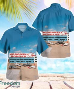 McDonnell Douglas Hawaiian Shirt Summer Beach Shirt