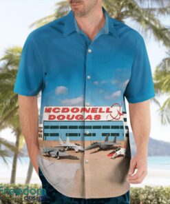 McDonnell Douglas Hawaiian Shirt Summer Beach Shirt Product Photo 4