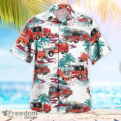 McKinney, Collin County, Texas, McKinney Fire Department Hawaiian Shirt Men Women Beach Shirt Product Photo 3