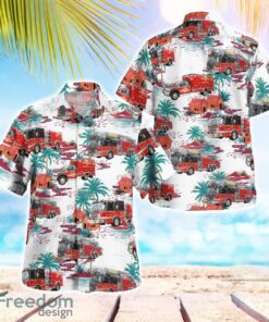 McKinney, Collin County, Texas, McKinney Fire Department Hawaiian Shirt Men Women Beach Shirt Product Photo 1