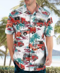 McKinney, Collin County, Texas, McKinney Fire Department Hawaiian Shirt Men Women Beach Shirt Product Photo 4