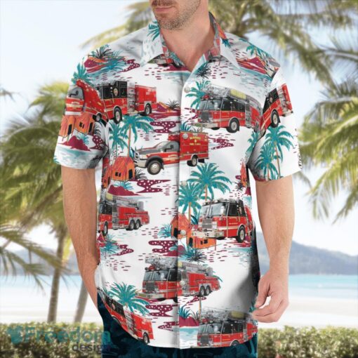 McKinney, Collin County, Texas, McKinney Fire Department Hawaiian Shirt Men Women Beach Shirt Product Photo 4