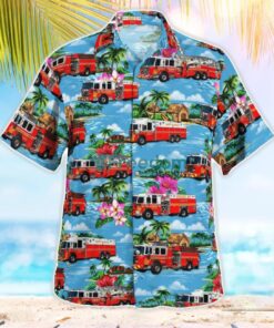 Mechanicsburg, Pennsylvania, Hampden Township Volunteer FD Hawaiian Shirt Gift For Summer Vacation Product Photo 2