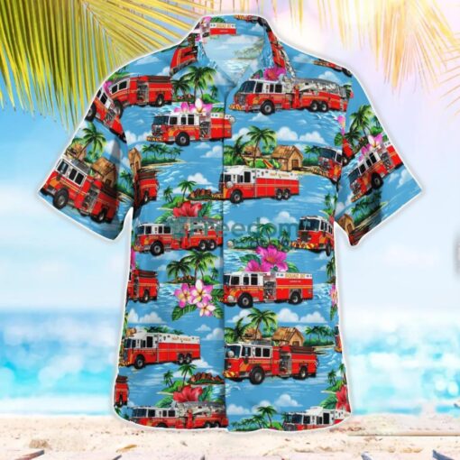 Mechanicsburg, Pennsylvania, Hampden Township Volunteer FD Hawaiian Shirt Gift For Summer Vacation Product Photo 2