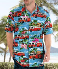 Mechanicsburg, Pennsylvania, Hampden Township Volunteer FD Hawaiian Shirt Gift For Summer Vacation Product Photo 3