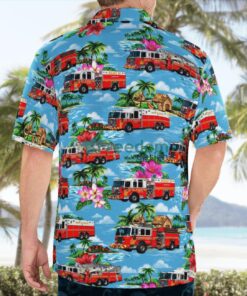 Mechanicsburg, Pennsylvania, Hampden Township Volunteer FD Hawaiian Shirt Gift For Summer Vacation Product Photo 4