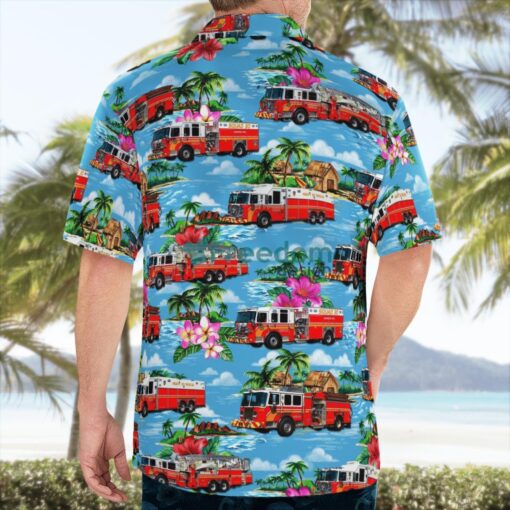 Mechanicsburg, Pennsylvania, Hampden Township Volunteer FD Hawaiian Shirt Gift For Summer Vacation Product Photo 4