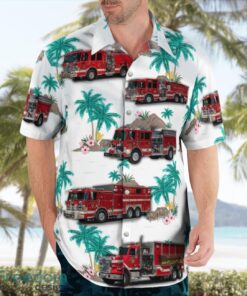 Mechanicsville, Maryland Mechanicsville Volunteer Fire Department Hawaiian Shirt Beach Shirt Summer Holiday Gift Product Photo 3