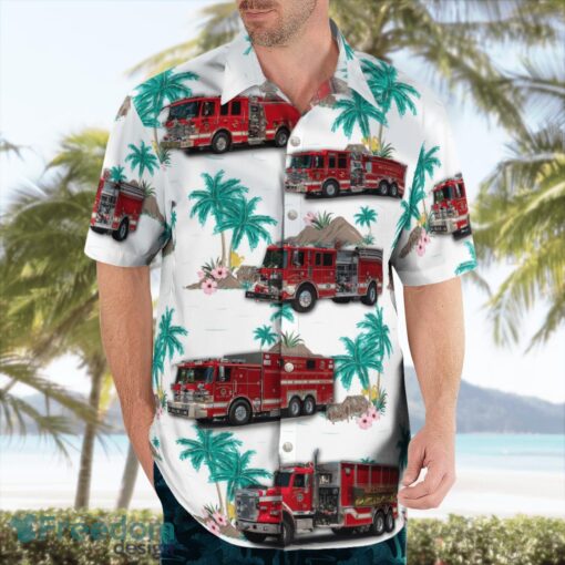 Mechanicsville, Maryland Mechanicsville Volunteer Fire Department Hawaiian Shirt Beach Shirt Summer Holiday Gift Product Photo 3