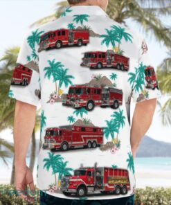 Mechanicsville, Maryland Mechanicsville Volunteer Fire Department Hawaiian Shirt Beach Shirt Summer Holiday Gift Product Photo 4