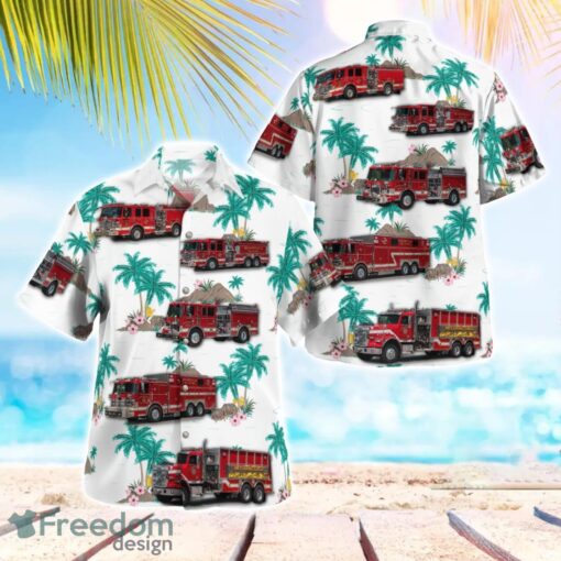 Mechanicsville, Maryland Mechanicsville Volunteer Fire Department Hawaiian Shirt Beach Shirt Summer Holiday Gift Product Photo 1