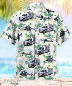 Medford, Oregon, Mercy Flights Beach Hawaiian Shirt Product Photo 3