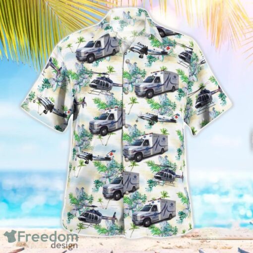 Medford, Oregon, Mercy Flights Beach Hawaiian Shirt Product Photo 3