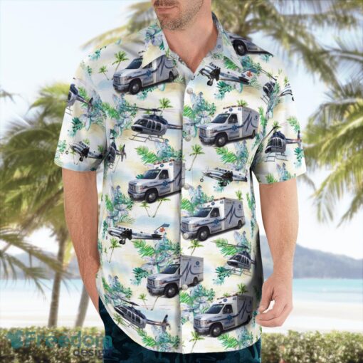 Medford, Oregon, Mercy Flights Beach Hawaiian Shirt Product Photo 4