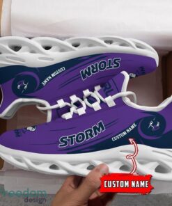 Melbourne Storm NRL Max Soul Shoes Sneakers Sport Gift For Fans Running Shoes Custom Name Product Photo 3