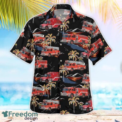 Memphis, Tennessee, Memphis Fire Services Hawaiian Shirt Summer Beach Gift Product Photo 3