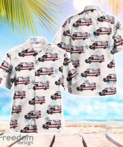 Mentor, Ohio, Tri-County Ambulance Beach Hawaiian Shirt Product Photo 1