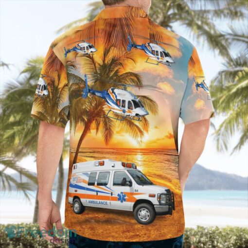 Mercy EMS 3D Summer Aloha Hawaiian Shirt Product Photo 2