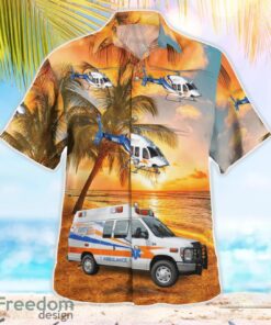 Mercy EMS 3D Summer Aloha Hawaiian Shirt Product Photo 3