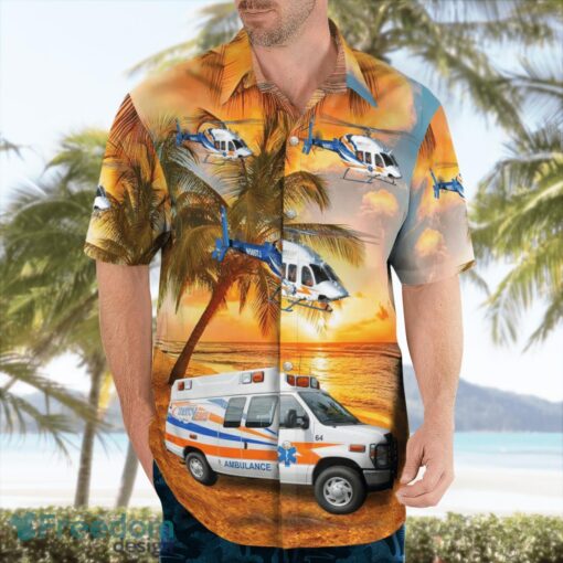 Mercy EMS 3D Summer Aloha Hawaiian Shirt Product Photo 4