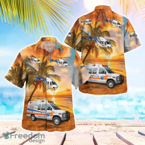 Mercy EMS 3D Summer Aloha Hawaiian Shirt Product Photo 1