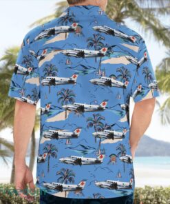 Mercy Flights King Air C-90 Medford, Oregon Summer Hawaiian Shirt Product Photo 2