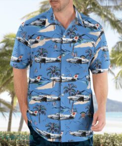 Mercy Flights King Air C-90 Medford, Oregon Summer Hawaiian Shirt Product Photo 4