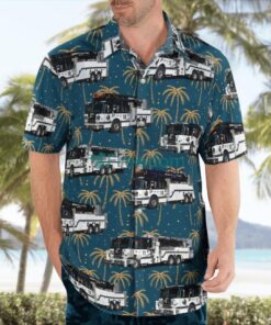 Merrick, New York, Merrick Truck Co. 1 Hawaiian Shirt Gift For Summer Vacation Product Photo 3