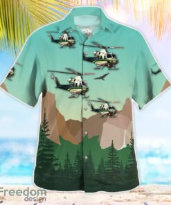 Miami-Dade Fire Rescue Bell 412EP Hawaiian Shirt Beach Summer Gift Product Photo 2