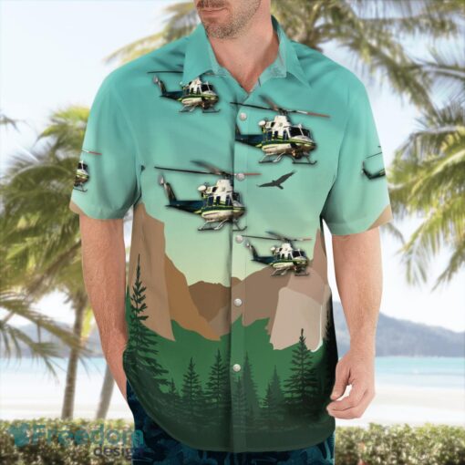 Miami-Dade Fire Rescue Bell 412EP Hawaiian Shirt Beach Summer Gift Product Photo 3