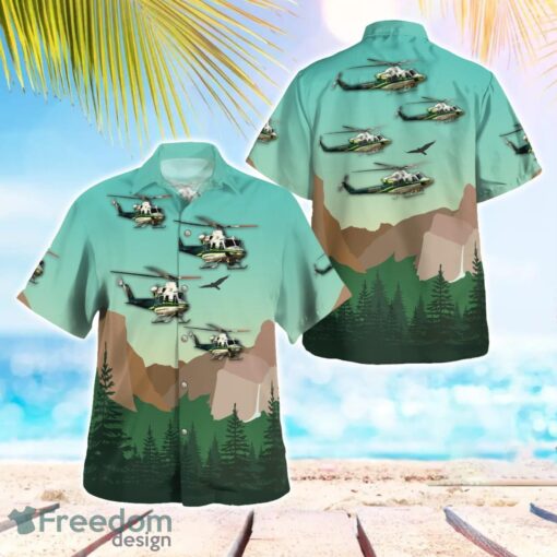 Miami-Dade Fire Rescue Bell 412EP Hawaiian Shirt Beach Summer Gift Product Photo 1