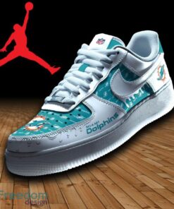 Miami Dolphins  Air Force 1 Shoes New Trending For Men Women Gift AF1