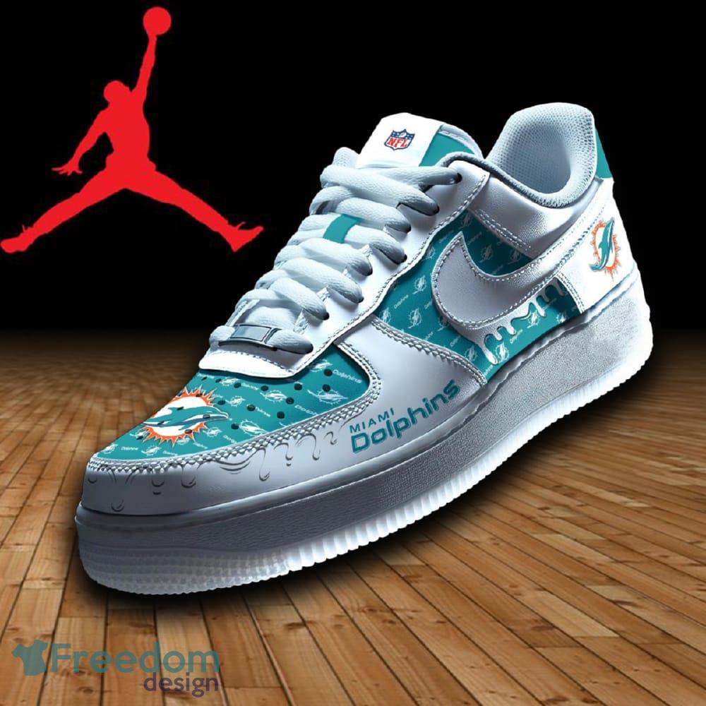 Miami Dolphins Air Force 1 Shoes New Trending For Men Women Gift AF1 image Miami Dolphins Air Force 1 Shoes New Trending For Men Women Gift AF1 - Miami Dolphins Air Force 1 Shoes New Trending For Men Women Gift AF1