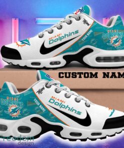 Miami Dolphins NFL Air Cushion Sport Shoes New For Men Women Fans Custom Name - Miami Dolphins Air Cushion Sports Shoes New_2