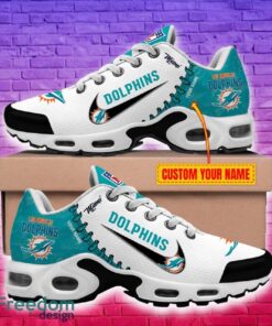 Miami Dolphins NFL New Personalized Air Cushion Sport Shoes For Fans Gift - Miami Dolphins New Air Cushion Sport Shoes_2
