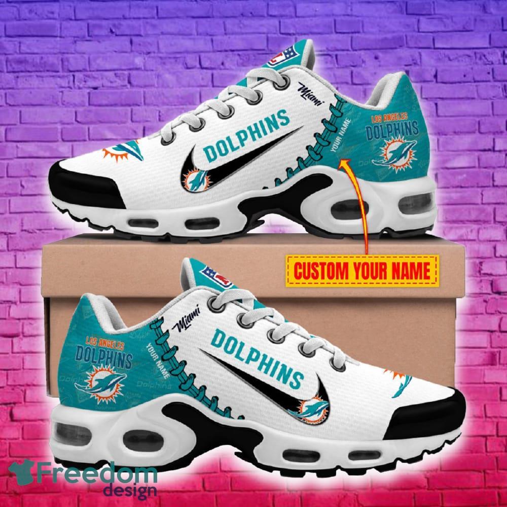 Miami Dolphins NFL New Personalized Air Cushion Sport Shoes For Fans Gift image Miami Dolphins NFL New Personalized Air Cushion Sport Shoes For Fans Gift - Miami Dolphins New Air Cushion Sport Shoes_2