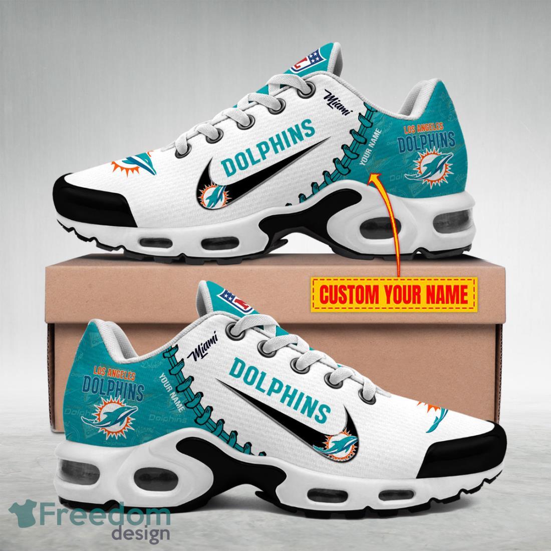 Miami Dolphins Sport Shoes Trending Sneakers For Men Women Custom Name image Miami Dolphins Sport Shoes Trending Sneakers For Men Women Custom Name Product Photo 2