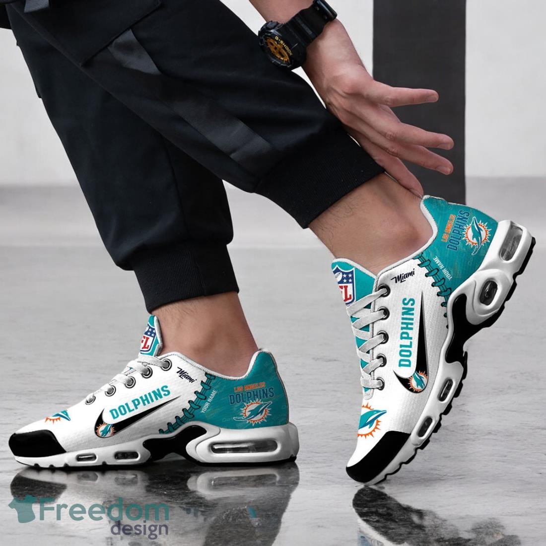 Miami Dolphins Sport Shoes Trending Sneakers For Men Women Custom Name Miami Dolphins Sport Shoes Trending Sneakers For Men Women Custom Name Product Photo 3