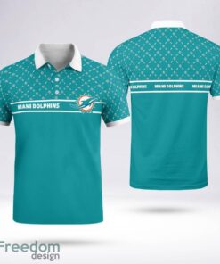 Miami Dolphins Team Logo Polo Shirt New For Men Women Fans Miami Dolphins Team Logo Polo Shirt New For Men Women Fans