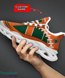 Miami Hurricanes NCAA Max Soul Shoes Big Logo And Custom Name Sneakers For Men Women Product Photo 5