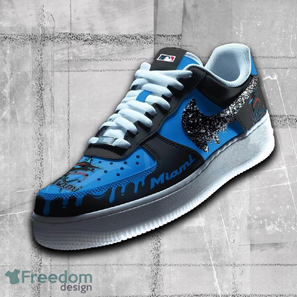 Miami Marlins MLB AF1 Shoes Energize All Over Print Gift Air Force 1 Sneaker image Miami Marlins MLB AF1 Shoes Energize All Over Print Gift Air Force 1 Sneaker - Miami Marlins MLB AF1 Shoes Energize All Over Print Gift Air Force 1 Sneaker