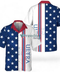 Michelob Ultra Fourth Of July Tropical Hawaiian Shirt Michelob Ultra Fourth Of July Tropical Hawaiian Shirt