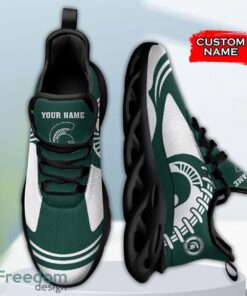 Michigan State Spartans NCAA Max Soul Shoes Big Logo And Custom Name Sneakers For Men Women Product Photo 3