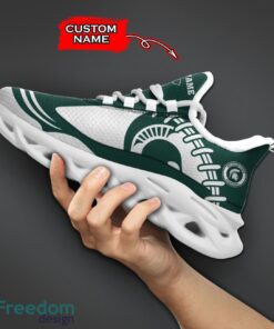 Michigan State Spartans NCAA Max Soul Shoes Big Logo And Custom Name Sneakers For Men Women Product Photo 5